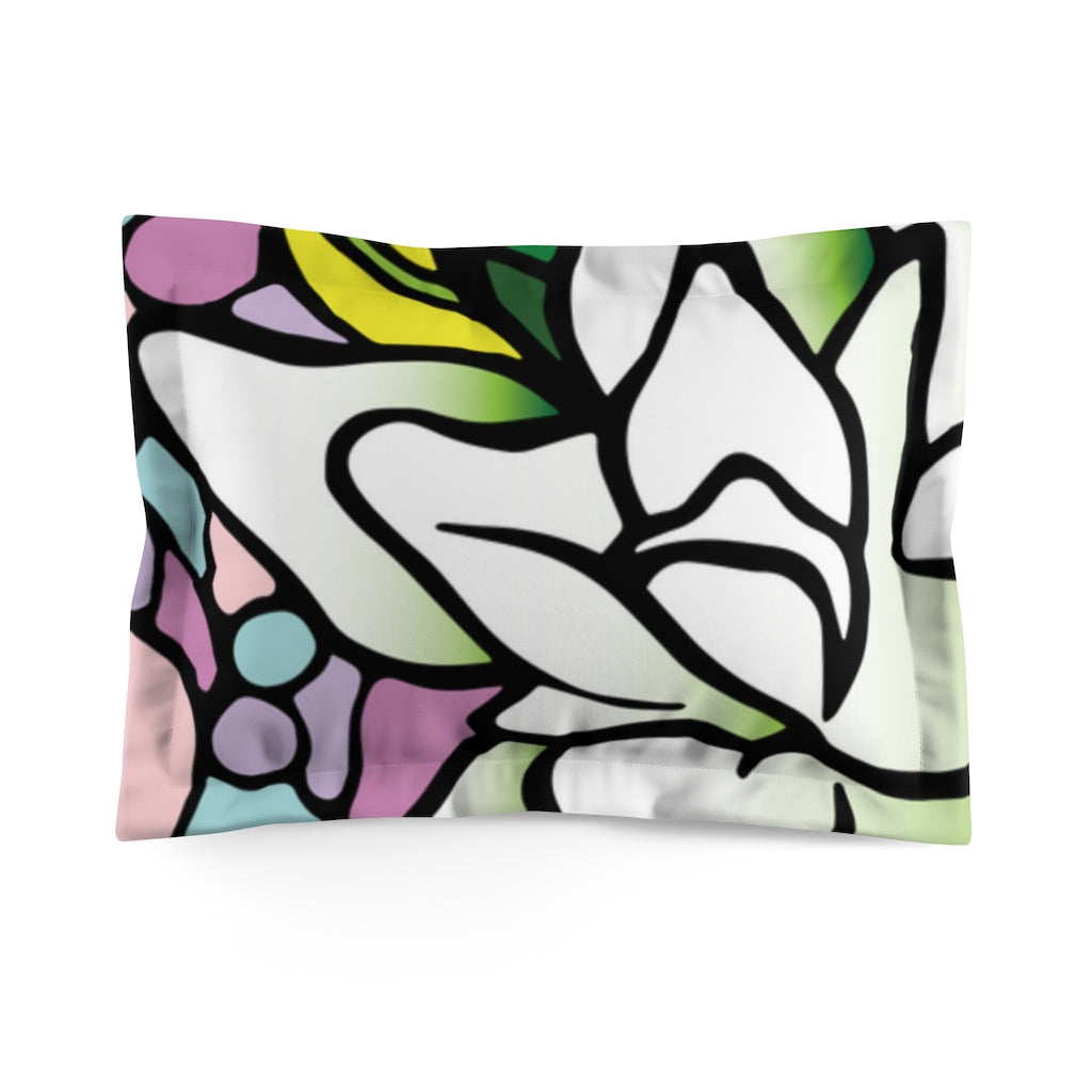 "ʻŌlena" Pastel Pōhaku Microfiber Pillow Sham