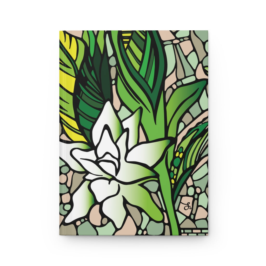 "ʻŌlena" Matcha Creme Hardcover Journal Matte