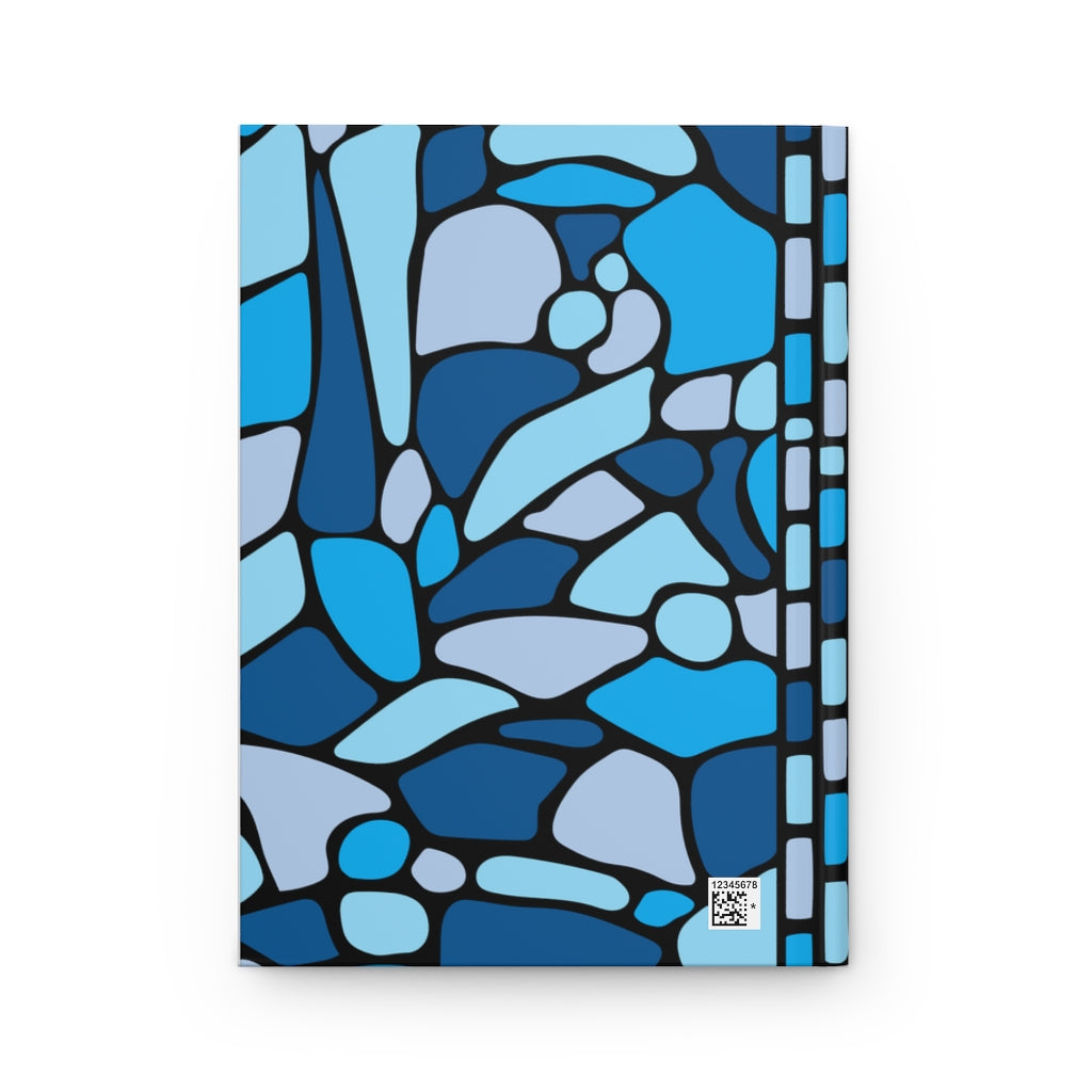 "ʻŌlena" Ocean Blues Hardcover Journal Matte