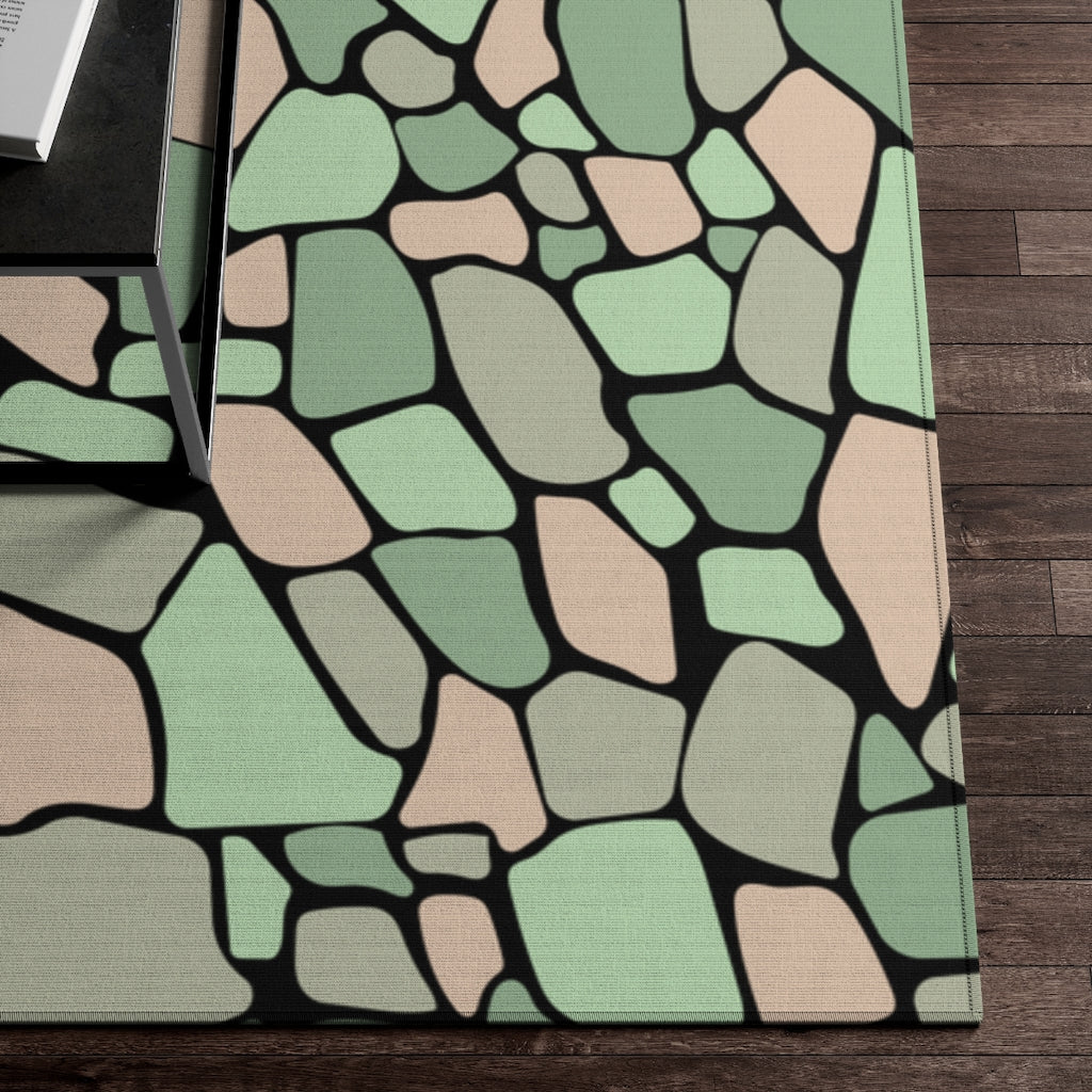 "ʻŌlena" Matcha Creme Rug