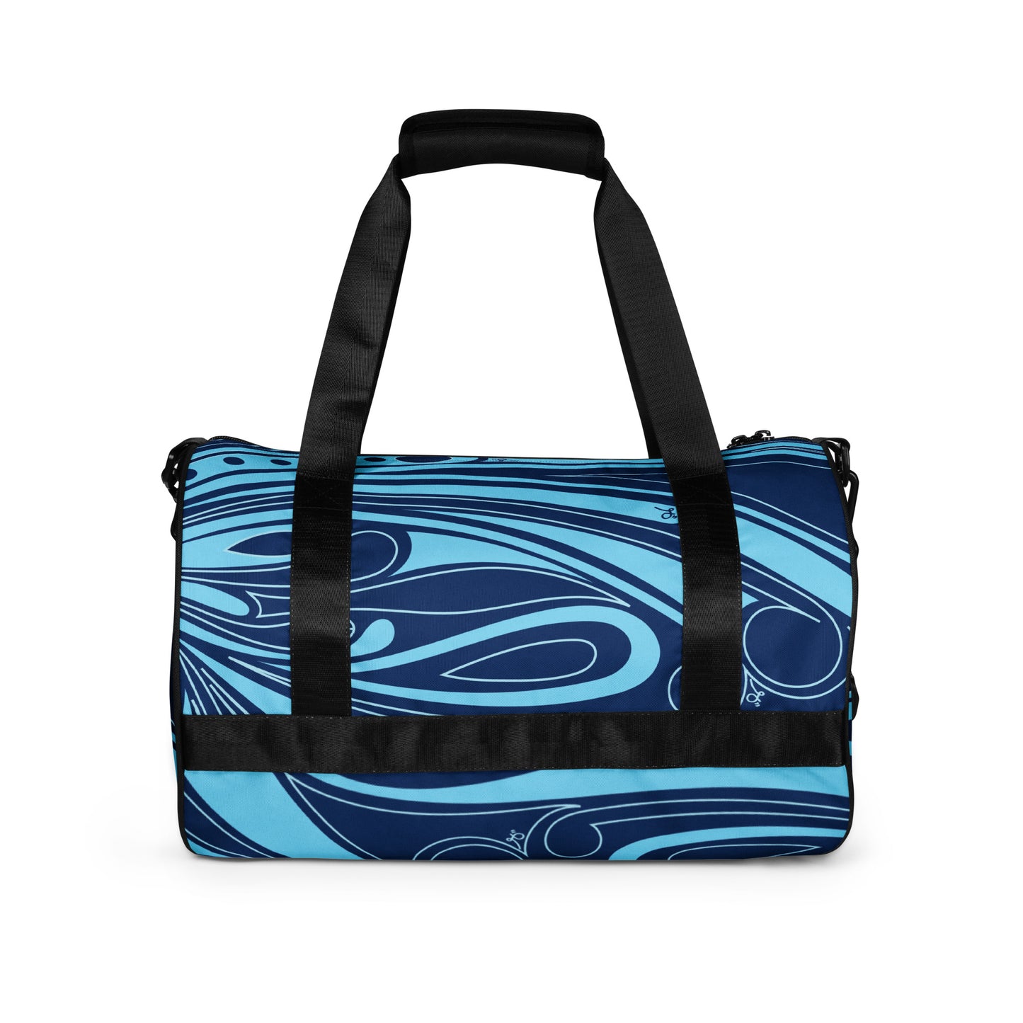 "‘Āinahau" Kū Blue Cylinder Duffle