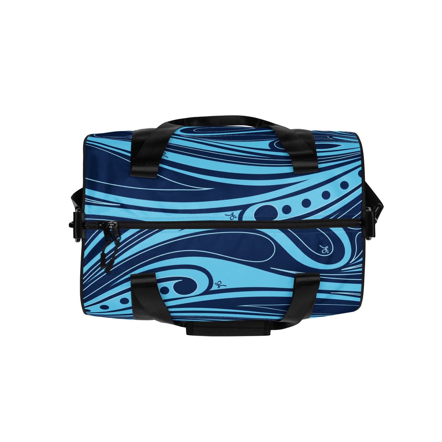 "‘Āinahau" Kū Blue Cylinder Duffle