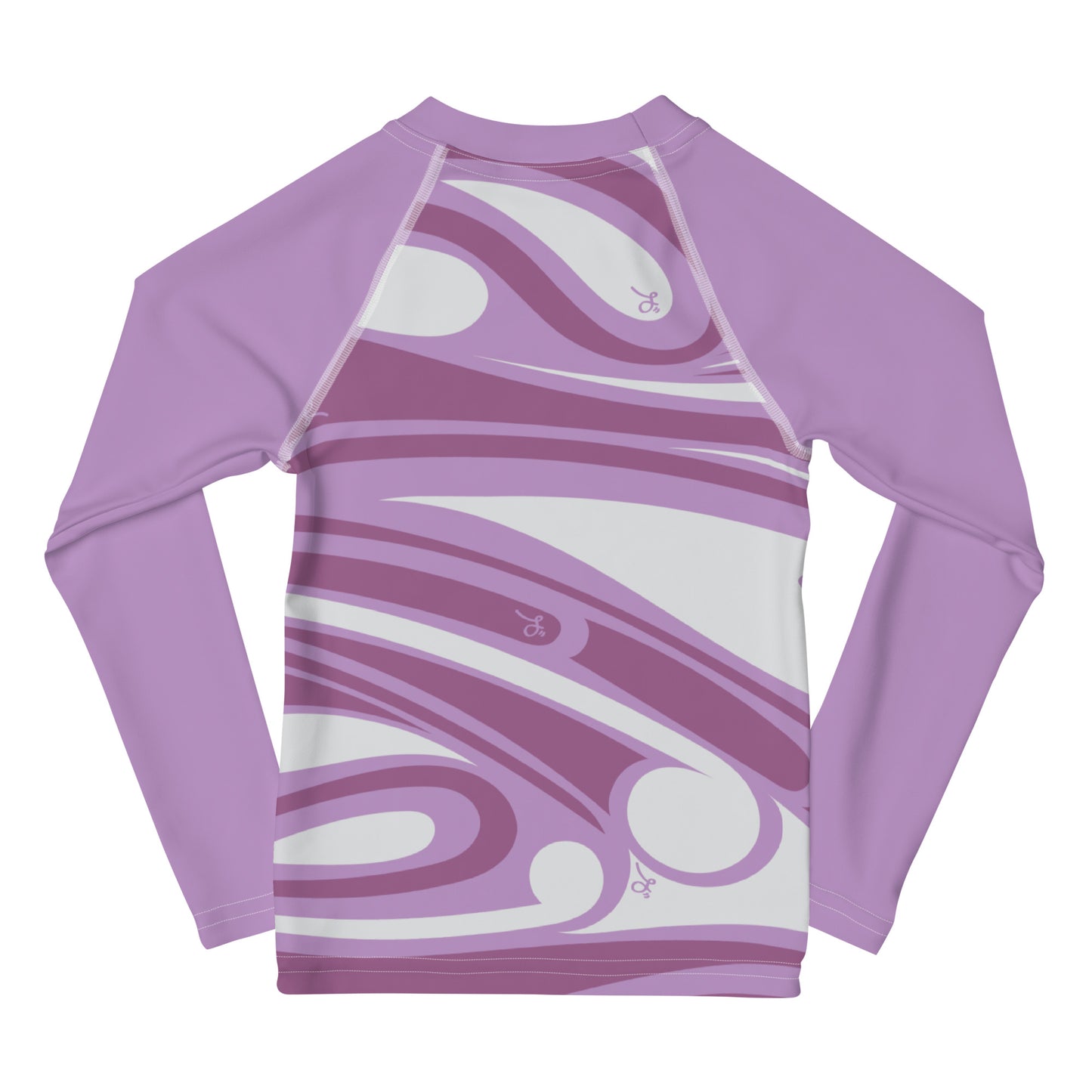 "‘Āinahau" Lilac Keiki Rash Guard