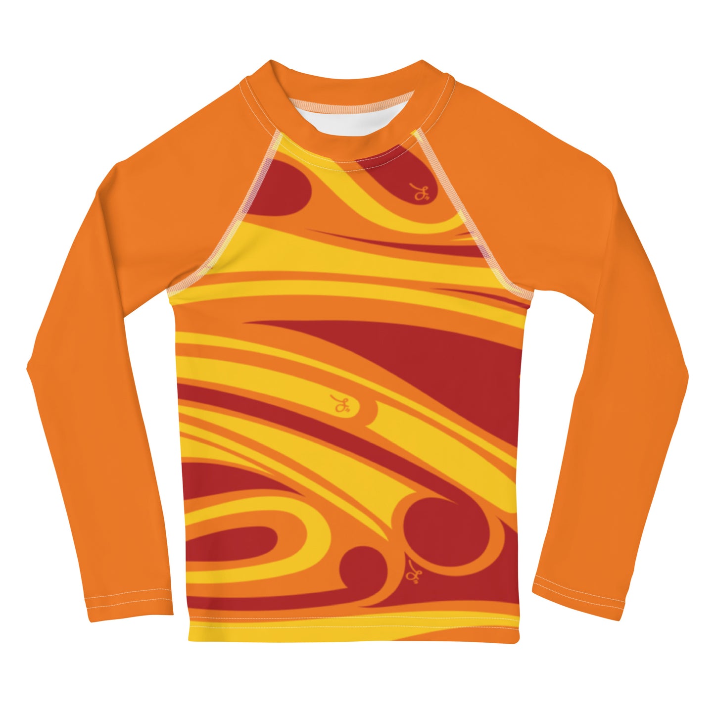 "‘Āinahau" Sunset Keiki Rash Guard