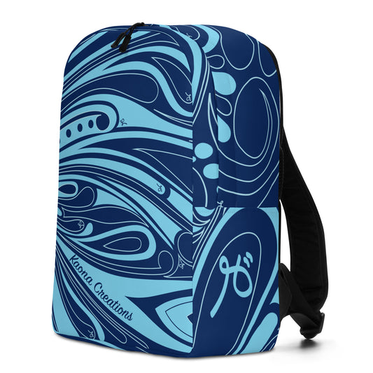 "‘Āinahau" Kū Blue Backpack