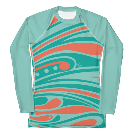 "‘Āinahau" Reef Women's Rash Guard