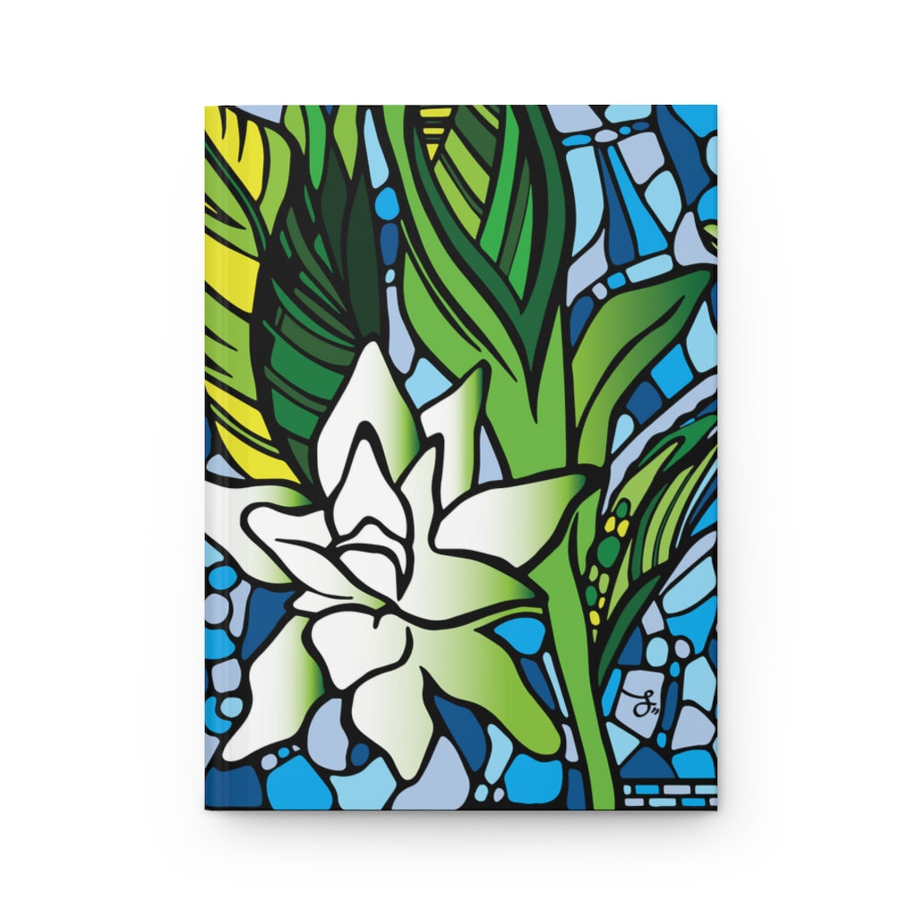 "ʻŌlena" Ocean Blues Hardcover Journal Matte