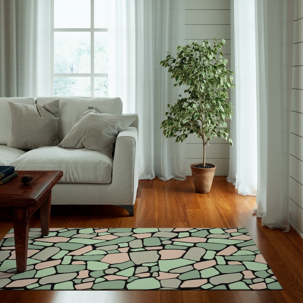 "ʻŌlena" Matcha Creme Rug